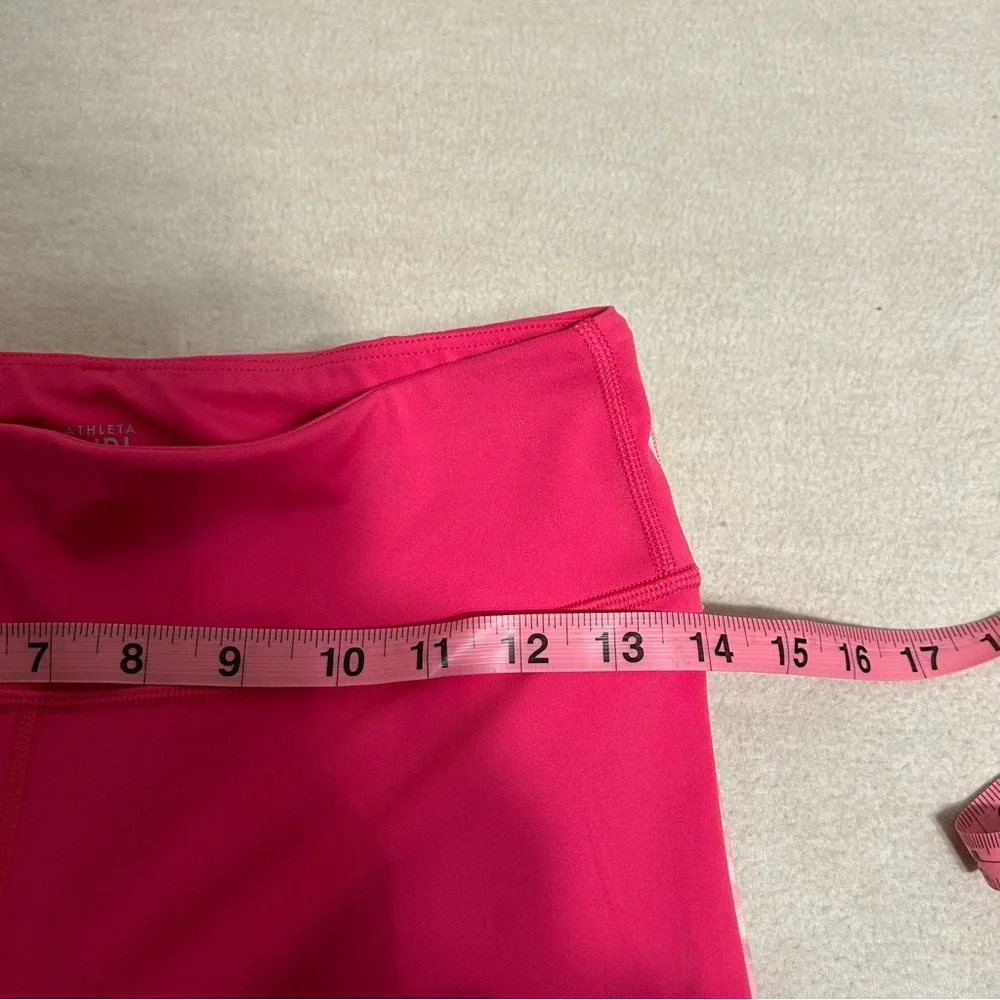 Bundle Athleta Girl High‎ Rise Powervita chit chat tight Leggings Pink XXL/16